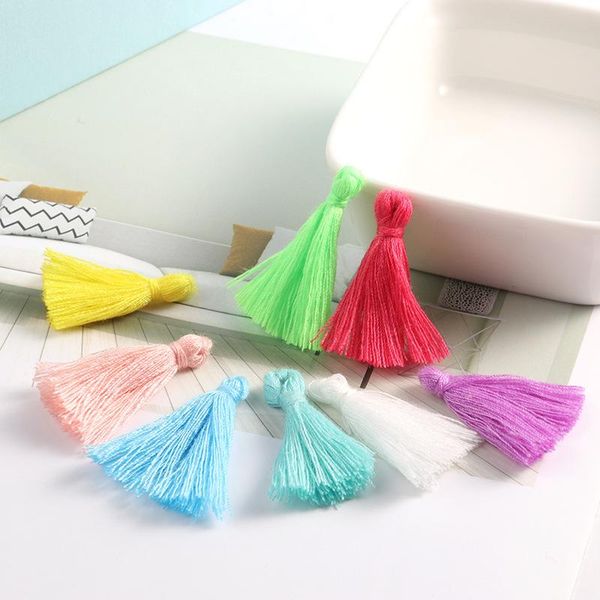 

200pcs lot 3cm mini cotton tassel fringe sewing bangs flower tassel pendant tassels for diy curtains home decoration accessories h bbyvse