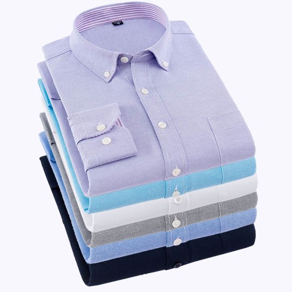 

zogaa brand fashion men's casual long sleeve shirt autumn spring pure color cotton shirts for men wear, White;black