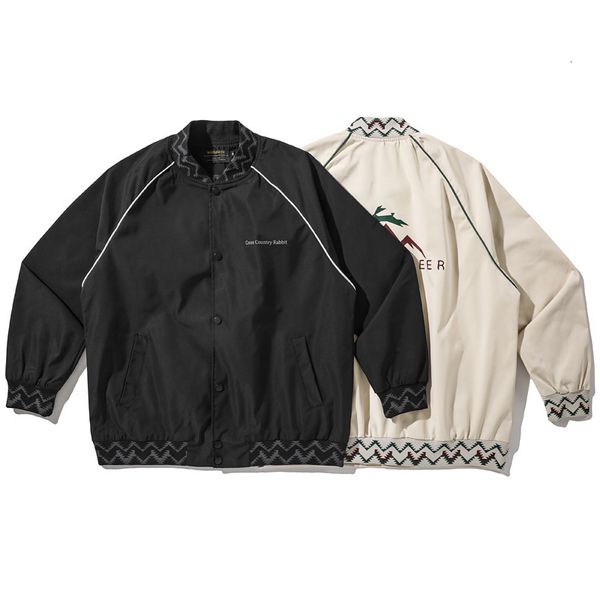 

city fanpin 2021 spring new national style baseball jacket, Black;brown
