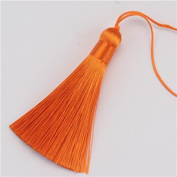 

12pcs ice silk tassels fringe pendant diy material color cord fat tassels trim party garments curtains decor tassel h wmtohp
