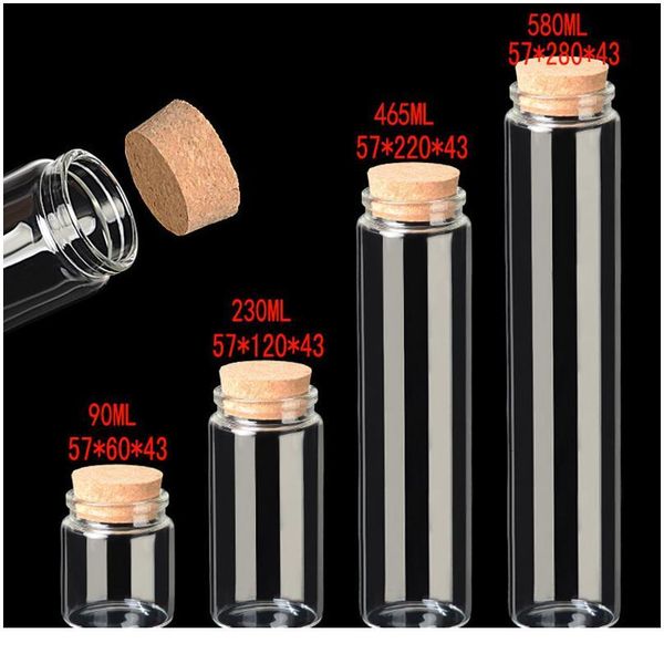 

big glass bottles for saffron storage with corks food jars for saffron candy transparent clear empty bottles jllmyc