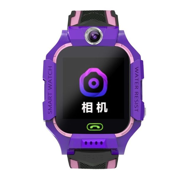 

telephone precise positioning 4g waterproof children's smart watch, Blue