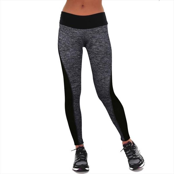 

2020 leggings black gray womens fitness leggings workout pants panelled ladies high waist leggins quick drying wear trousers