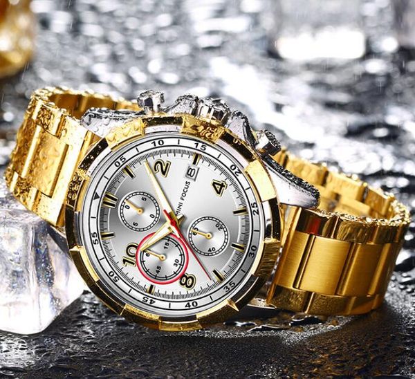 

Special Time Gold Watches Men's Luxury Top Brand Quartz Wristwatch Fashion Sport and Causal Business Watch Male Clock Reloj Hombres