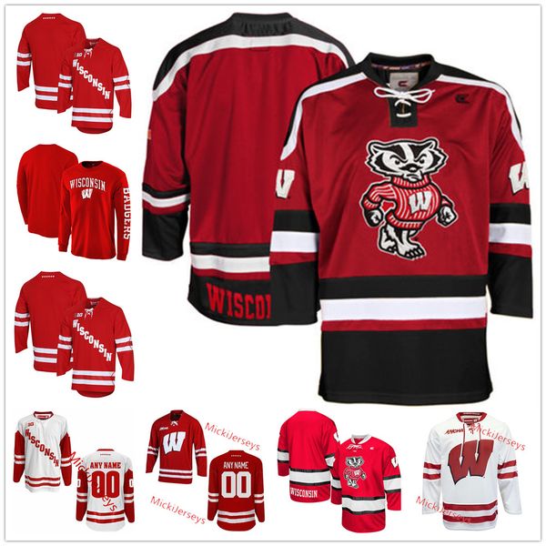 

ncaa wisconsin stitched hockey jersey 16 adam burish 19 jake gardiner 19 jake mccabe 21 derek stepan 27 cody goloubef 8 cole caufield 4 dyla, Black