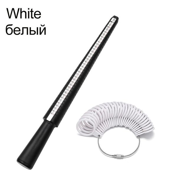 

2pcs jewelry tool sets uk us official finger measure stick finger gauge measuring ring sizer for diy jewelry size tool kits h sqcmml, Silver