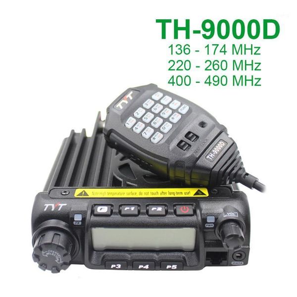 

walkie talkie latest version tyt th-9000d mobile radio 200ch 60w super power high/mid/low selectable talkie1
