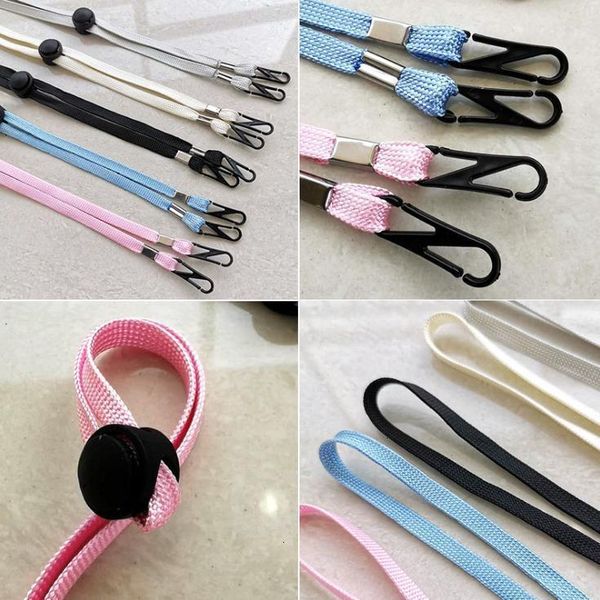 

500pcs adjustable extension for lanyard handy&convenient masks safety mask rest&ear holder rope hang on neck string#31015