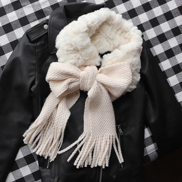 

scarves women solid color cashmere with tassel lady winter autumn scarf thinker warm female men, Blue;gray