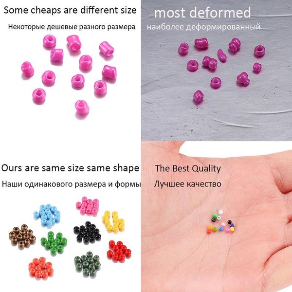 

1800pcs/lot 2mm charm miyuki delica beads czech glass seed beads small round loose bead for diy jewelry making earrings bbyvbe