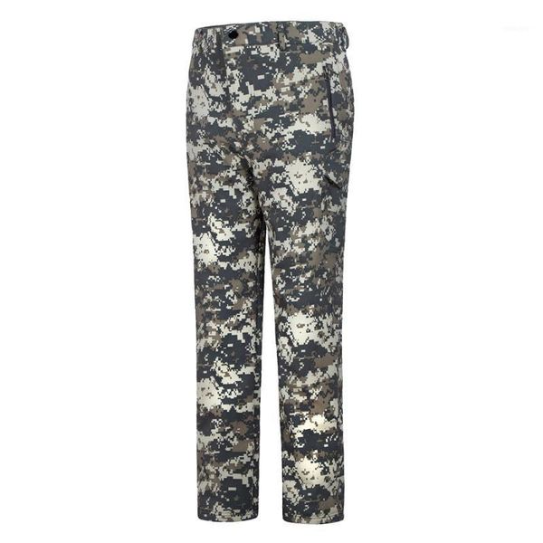 

2016 new men winter warm fashion trekking casual comfortable cool trousers soft shell breathable windproof outdoors pants1, Black