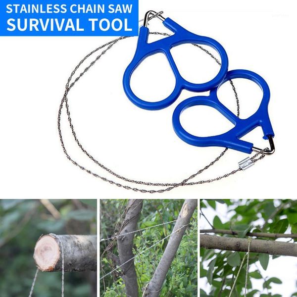 

camping equipment chain saw wire saw scroll outdoor emergency travel outdoor camping survival tools1