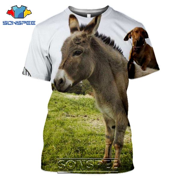 

animal donkey face laughing 3d print shirts kawaii anime kawaii men clothing