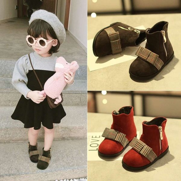 

new princs boots in autumn children' and winter 2020, Black;grey