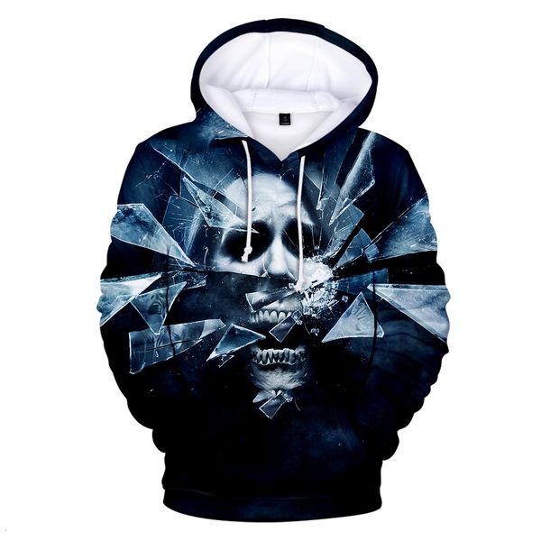 

funny terrorist role halloween 3d hoodies sweatshirt michael myers printed men/women boys autumn winter clothing, Black