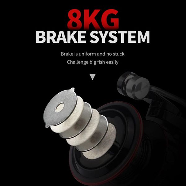 

2020 новая рыболовная катушка hd 1000-7000 спиннингом 8kg макс drag 5,2: 1 shallow deep золотника карп рыбалка песка reel рыбалка jllkmu dhz