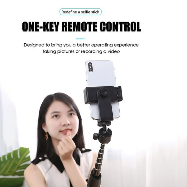

new wireless bluetooth selfie stick handheld monopod foldable tripod with shutter remote control for smart phone