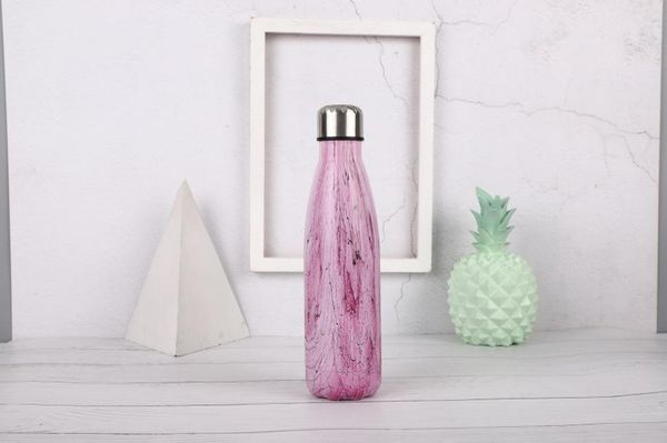 

500 мл утепленной чашки из нержавеющей стали кола чашки моды портативный спортивный стакан подарков настроен на заказ 500 мл изолированные j