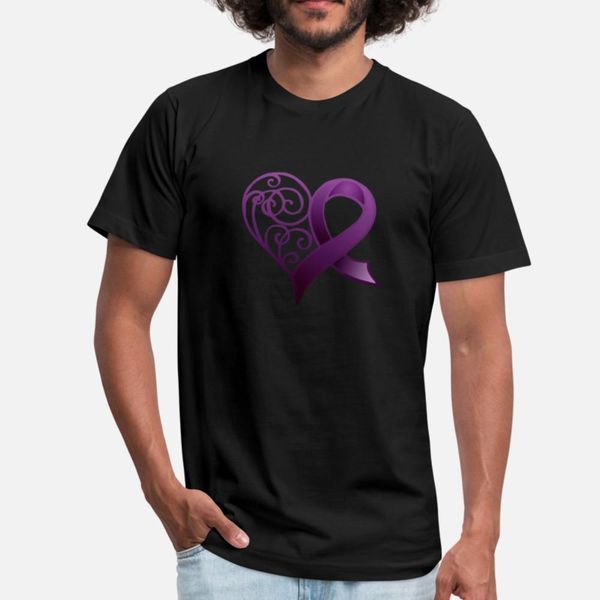 

purple ribbon heart designers graphic t shirt cool retro o-neck tracksuit hoodie sweatshirt