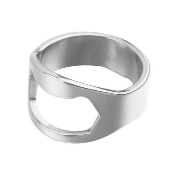 

1 шт. мини бутылка открывалка из нержавеющей стали кольцо кольцо кольцо формы бутылка пивной крышка открытие удаления кухни гаджеты бар инст