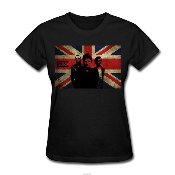 

sport brand t shirt men fashion round neck looin women's muse american flag t shirt black [apparel]summer t shirt