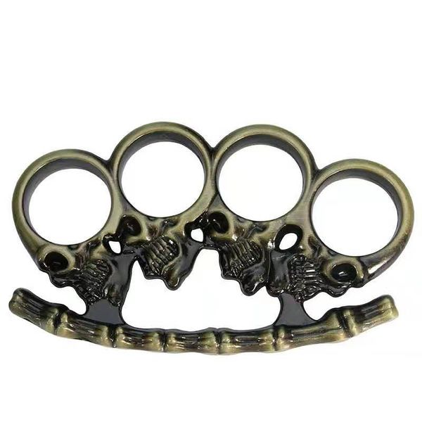 

self defense metal iron four finger tiger metal ring fight legal ring glass fiber defense hand brace against 008