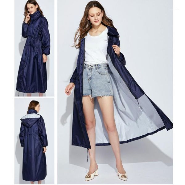 

raincoats long thin raincoat men women/female ponchos waterproof pullover women's breathable rain coat chubasquero mujer1