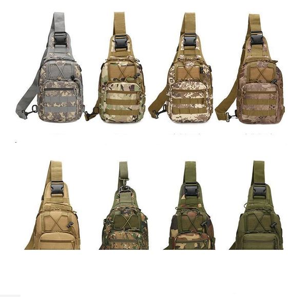 

tactical chest packs camping shoulder bag hiking trekking chest bag durable outdoor shoulder pack tactical multi pockets messenger bag