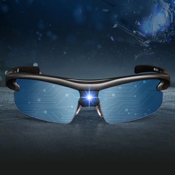 

safe to drive masks of high technology pchromic man polarized men smart sunglasses sports, White;black