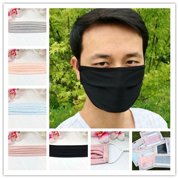 

ice summer face silk cycling mask solid color thin mouth-muffle breat dustproof sunproof adults v5dc ddths