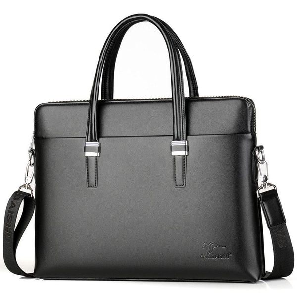 

promotions 2021 new fashion briefcase maleta lawyer sac luxe sacoche homme leather messenger bag office handbags lapbags