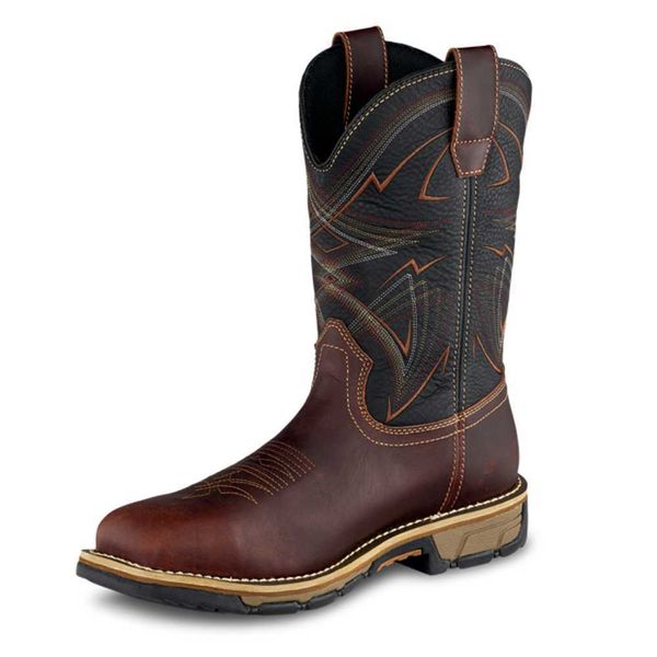 

men irish setter by red wing marshall waterpoof safety toe boots, Black
