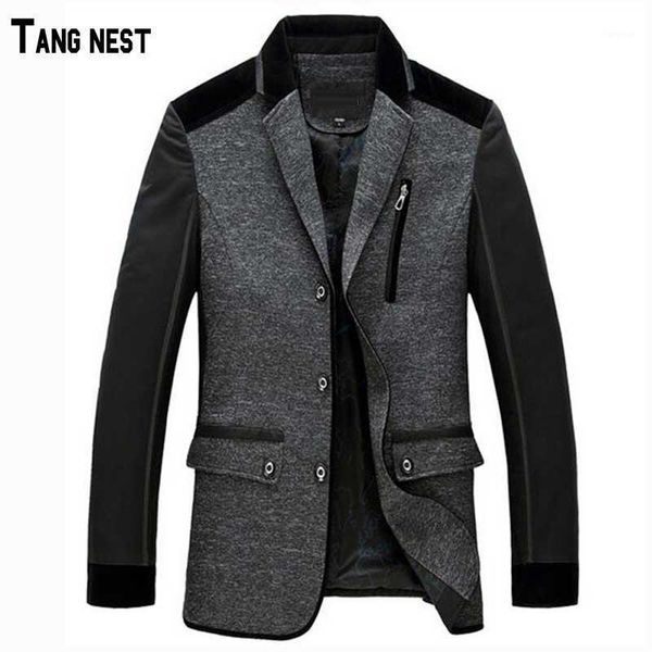 

2021 new arrival men's fashion winter single breasted blazer suit male slim fit new collar design suit mwx1251, White;black