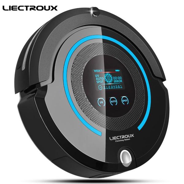 

robot vacuum cleaners liectroux a338 multifunction cleaner (sweep,vacuum,mop,sterilize),lcd,schedule,virtual ,auto charge,remote
