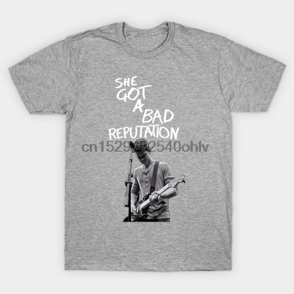 

спорт bad reputation lyric - шон мендес футболка моды футболки для мужчин