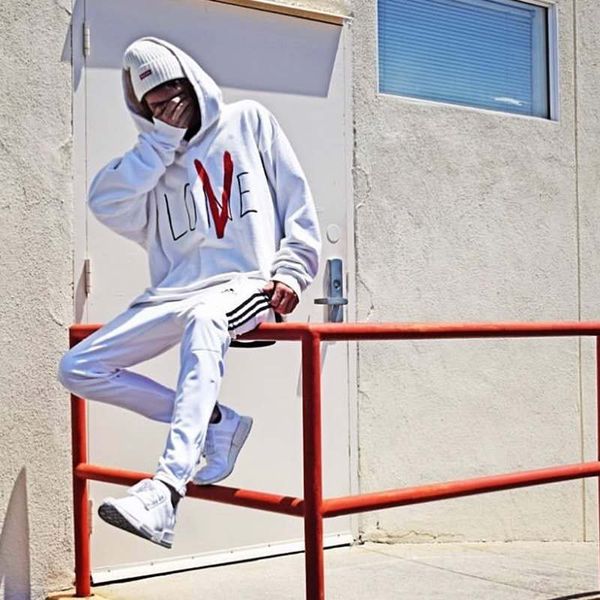 

зимний теплый махровый хлопок свитер мужчин и женщин пара печати капюшоном моды случайный стиль балахон s-xl, Black