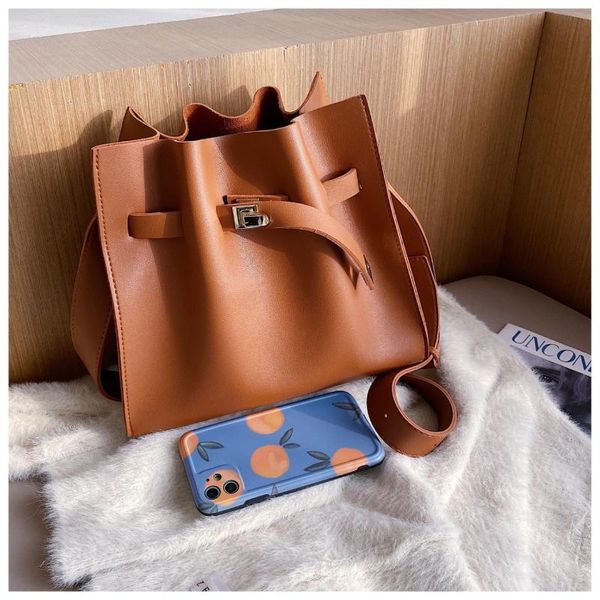

shoulder bags super beautiful autumn and winter general single women bag crossbody large capacity pure color fashion atmosphere