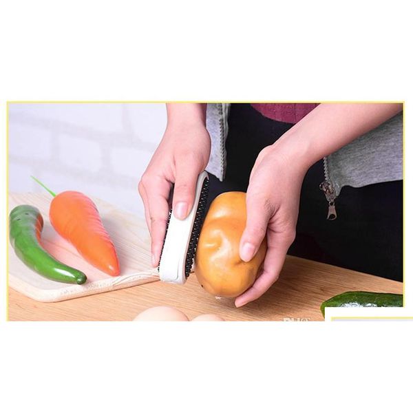 

2 in 1 folding peeler multi-function fruit vegetable grater stainless steel potato carrot slicer creative jlloae jjxh