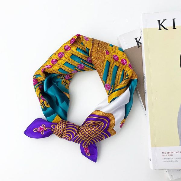 

women scarf brand 2020 new 100% real silk scarves for ladies foulard shawls and wraps soft bandana hijab poncho, Blue;gray