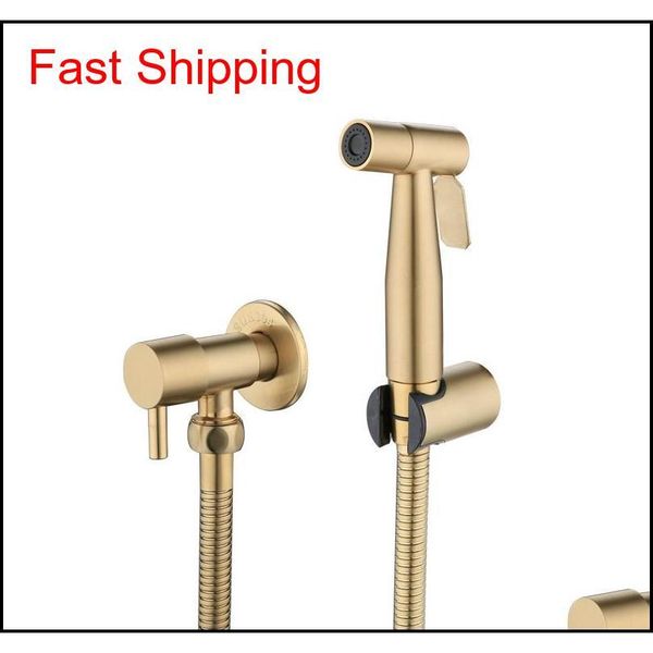 

antique brushed gold douche kit hand held bidet sprayer stainless steel toilet bidet faucet shattaf valve jet set sh qylkqj five2010