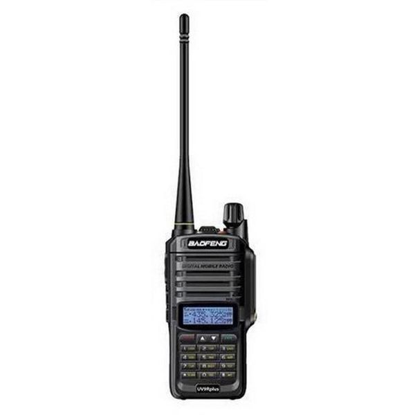 

портативный водонепроницаемый walkie-talkie дайвинг радио uv dual-сегментный walkie-talkie fm руководство портативный