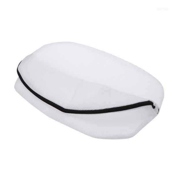 

2pcs washing shoes bag washing bag delicates mesh washer protector underwear laundry bags with zipper1