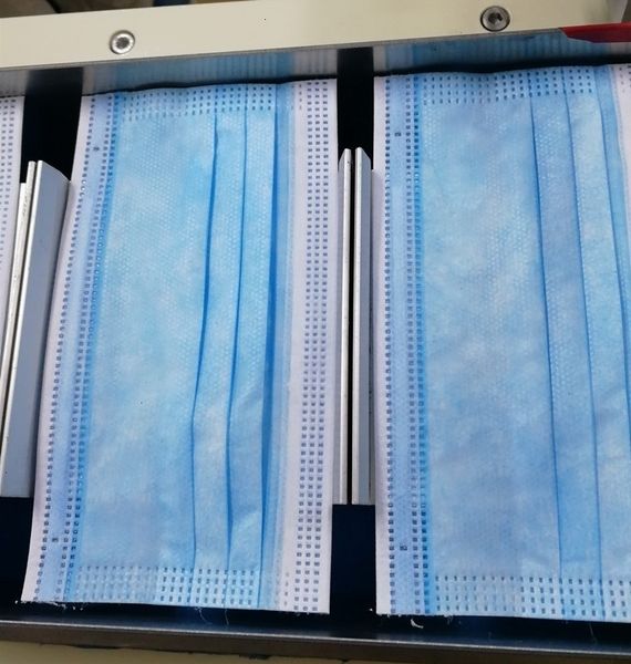 

in 3ply stock)blue protective (fast non-woven wholesale disposable delivery blue face mask dhl shipping
