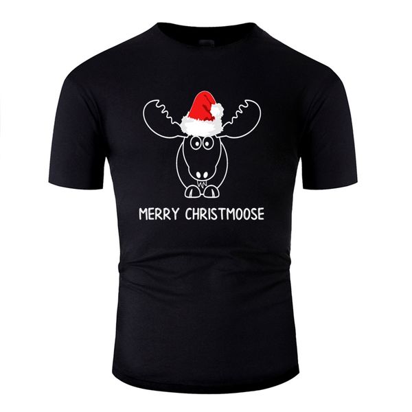 

fitted christmas merry christmoose christmas moose men cotton boy girl novelty homme hoodie designers t shirts sweatshirt
