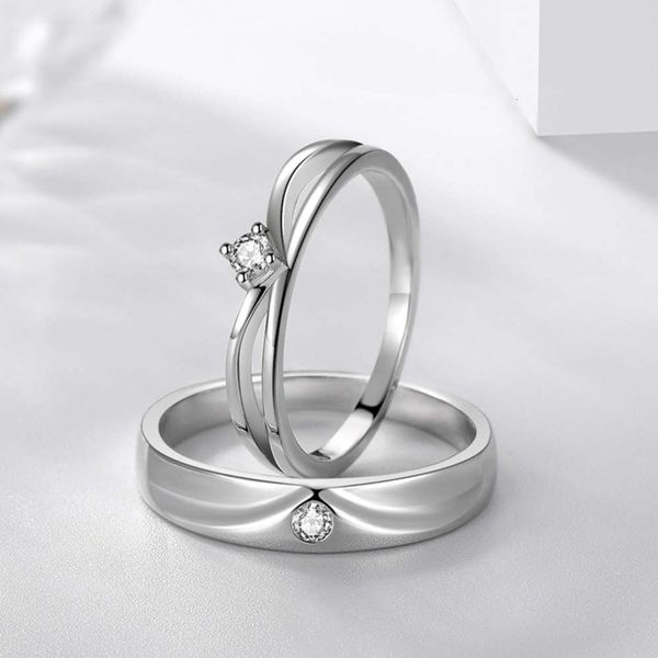 

Luxurys Designers Fashion Jz457 love for life ring with imitation of Mosangshi Valentine's Day gift, Silver