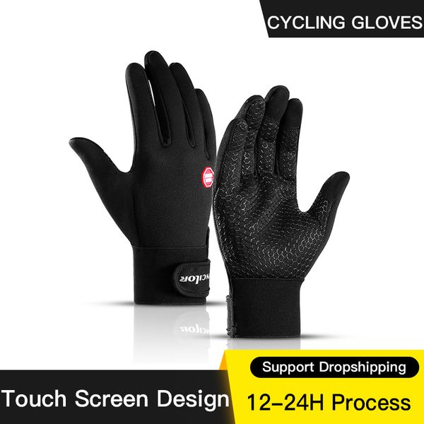 

cycling mtb road mountain bike half finger men summer bicycle gym fitness non-slip reflective sports gloves, Blue;gray
