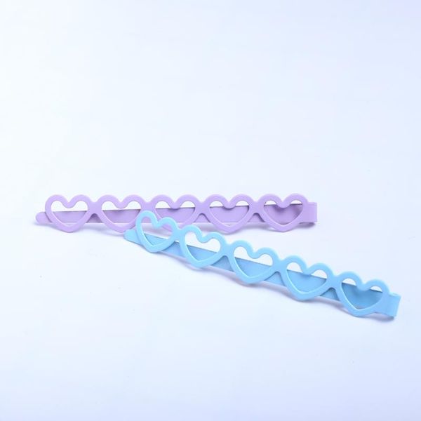 

клип 12шт длинные сердца волос для девочек аксессуары женщин для укладки волос инструменты цвет матовый шпильки декоративные корейский barre, Black;brown