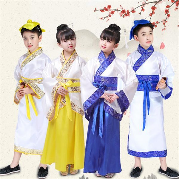 

kids traditional ancient chinese hanfu festival outfit folk dance costume history culture stage performance clothing for girls1, Black;red