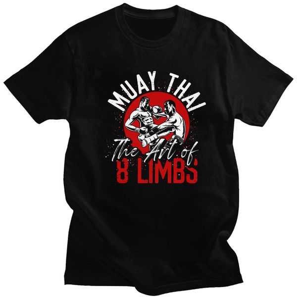 

sport fashion mens limbs muay thai t-shirts short sleeve cotton tshirt casual kickboxing thailand boxing fighter tee shirt clothes