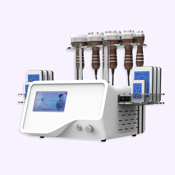 

lipo laser therapy slimming machine for vacuum cavitation rf shaping fat buring skin rejuvenation tighten radio frequency beauty treatment